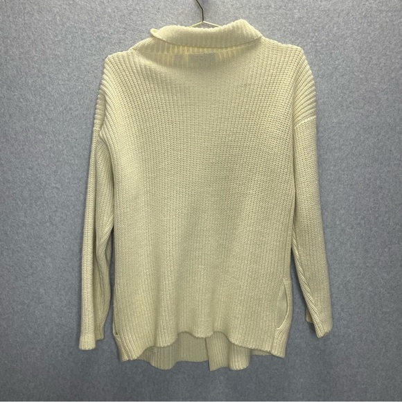 Vintage Diane Von Furstenberg Woven Cream Cardigan Sweater - Picture 5 of 5